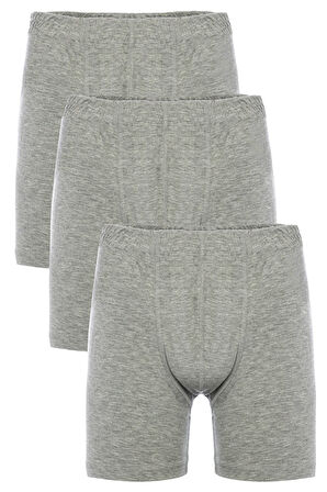 3 lü Paket %100 Pamuklu Erkek Süprem Şort Boxer 416