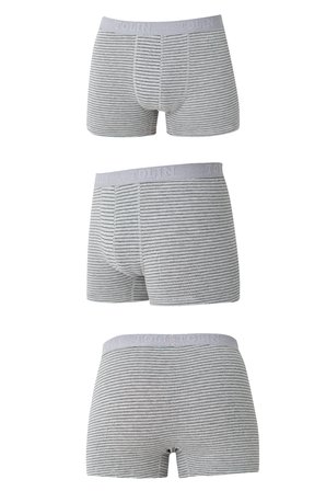 Erkek 3 lü Pamuklu Likralı Renkli Boxer Seti 4147