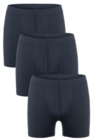 3 lü Erkek Bambu Likralı Esnek Boxer Seti 417