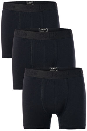 Erkek 3 lü Pamuklu Likralı Renkli Boxer Seti 4147