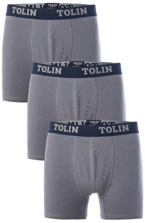 Erkek 3 lü Pamuklu Likralı Renkli Boxer Seti 4147