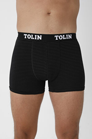 Erkek 3 lü Pamuklu Likralı Renkli Boxer Seti 4147