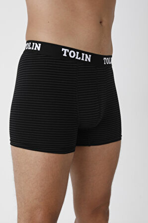 Erkek 3 lü Pamuklu Likralı Renkli Boxer Seti 4147