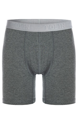 3 lü Erkek Pamuklu Likralı Esnek Uzun Boxer Seti 4197