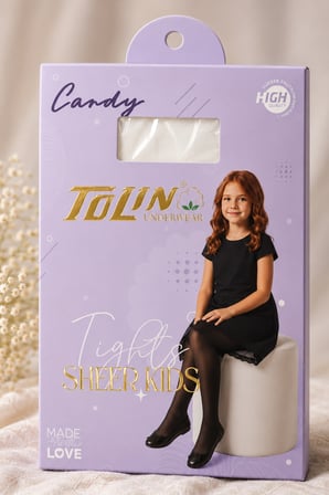 Kız Çocuk Candy 20 Mat Külotlu Çorap - L200