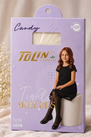 Kız Çocuk Candy 20 Mat Külotlu Çorap - L200