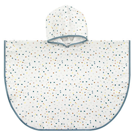 Puantiyeli Çocuk Müslin Panço