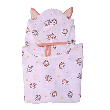 Unicorn Çocuk Müslin Panço