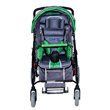 Medikalcim  DM-8001 BUGGY 40 cm Yeşil Engelli Puseti