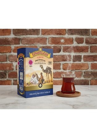 CAMELON İTHAL SİYAH SEYLAN ÇAYI MAVİ PAKET UZUN YAPRAK 800 GR