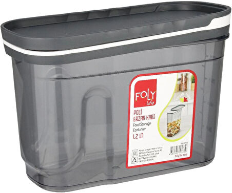 folylife erzak saklama kabı 1.2lt bnm-0759