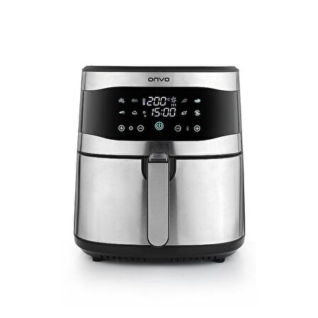 Onvo OVFRY06 8 lt Yağsız Airfryer Siyah