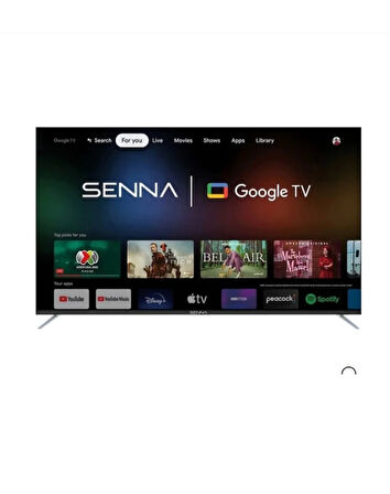 Senna 55SN9000U Ultra HD 55" 140 Ekran Uydu Alıcılı Google Smart LED TV