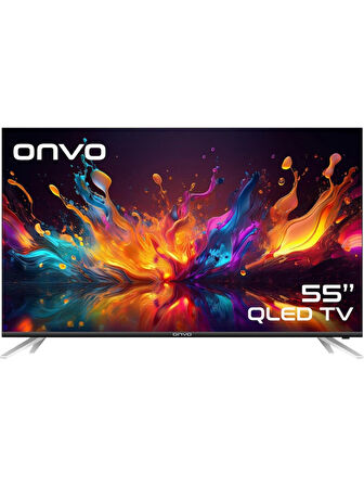 Onvo 55OVF5000AQ 55’’ 140 Ekran Uydu Alıcılı 4K Ultra Hd QLED Google Smart Tv