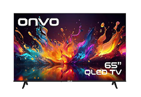 Onvo 65OVF9250UQ 4K Ultra HD 65" 165 Ekran Uydu Alıcılı Google Smart QLED TV