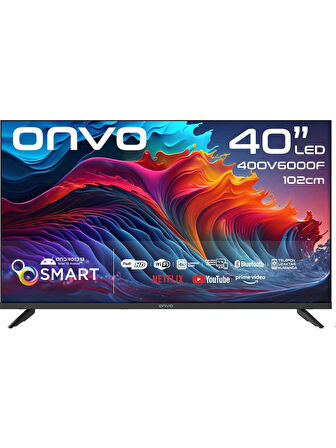 Onvo 40OVF6000F 40" 102 Ekran Uydu Alıcılı Full HD Android Smart LED TV