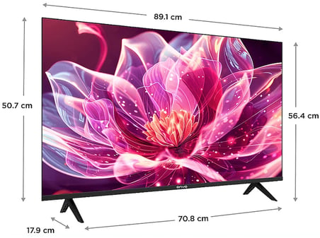 ONVO 40VQ80F3FA 40 inç 102 Ekran Uydu Alıcılı Smart FHD Frameless Whale OS 10 QLED TV