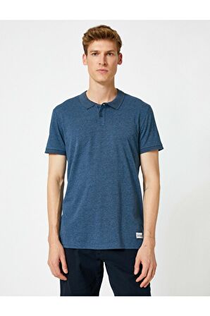 Polo Yaka Slim Fit Pamuklu Tisört