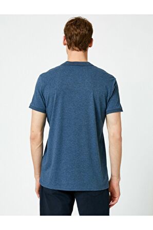 Polo Yaka Slim Fit Pamuklu Tisört