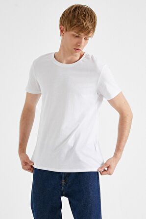 Erkek Gri T-Shirt 2KAM12136LK