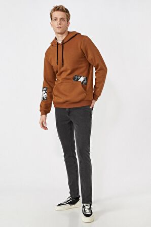 Erkek Gri Jeans 2KAM43596MD