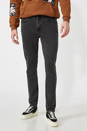 Erkek Gri Jeans 2KAM43596MD