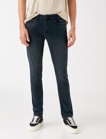 Slim Fit Kot Pantolon - Brad Jean