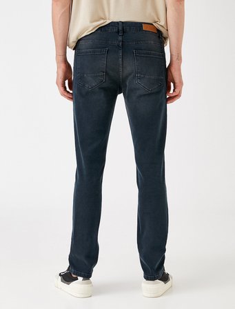 Slim Fit Kot Pantolon - Brad Jean