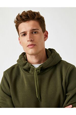 Koton Basic Sweatshirt Kapşonlu