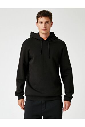 Koton Basic Sweatshirt Kapşonlu