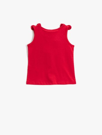 Mickey Mouse Lisanslı Atlet Pamuklu