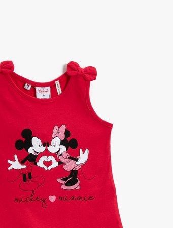 Mickey Mouse Lisanslı Atlet Pamuklu