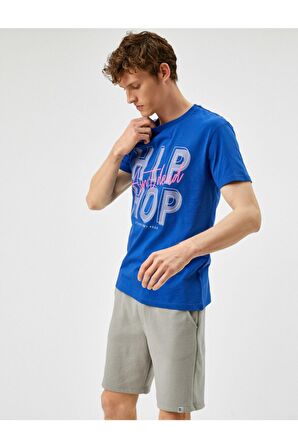 Erkek Lacivert T-Shirt