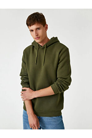 Basic Sweatshirt Kapşonlu