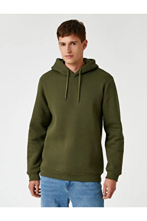 Basic Sweatshirt Kapşonlu