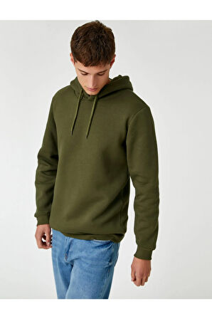 Basic Sweatshirt Kapşonlu