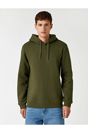 Basic Sweatshirt Kapşonlu