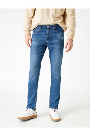 Erkek Brad Slim Fit Jean Pantolon