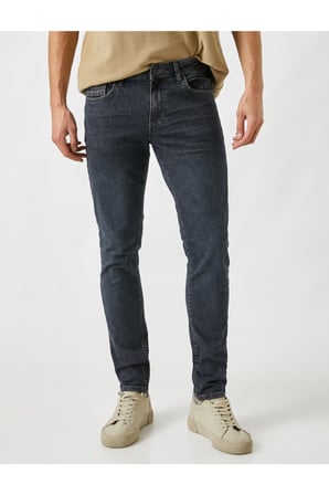 Skinny Fit Kot Pantolon - Michael Jean