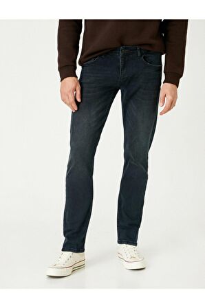 Slim Fit Kot Pantolon - Brad Jean