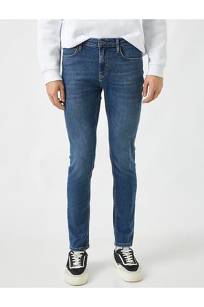 Skinny Fit Kot Pantolon - Michael Jean