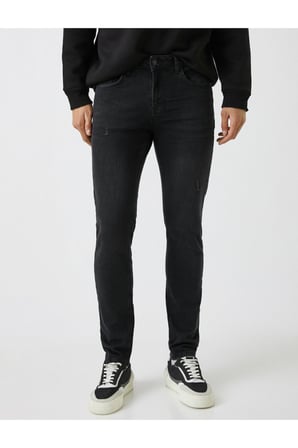 Skinny Fit Kot Pantolon - Michael Jean