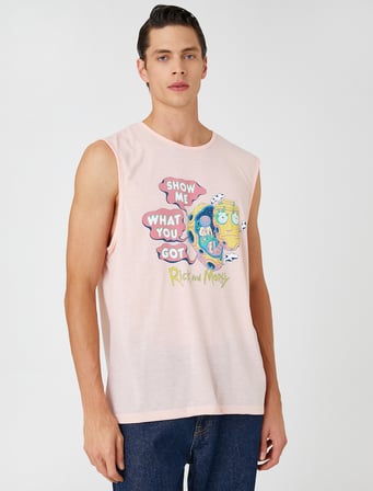 Rick and Morty Atlet Lisanslı Baskılı