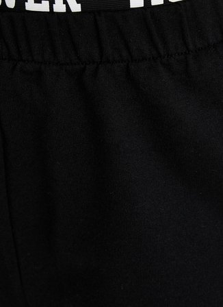 Koton 2YAL18778UK Yuvarlak Yaka Kısa Kollu Normal Kalıp Koyu Beyaz Kadın T-Shirt