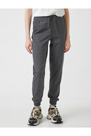Koton Beli Lastikli Jogger Eşofman Altı