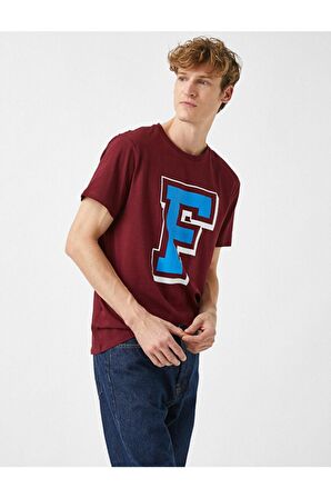 Erkek Bordo T-Shirt