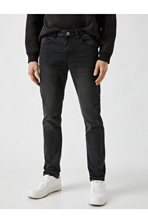 Slim Fit Kot Pantolon - Brad Jean