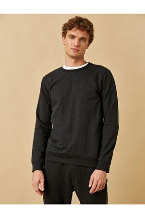 Koton Basic Sweatshirt Pamuklu