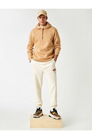 Basic Kapsonlu Sweatshirt