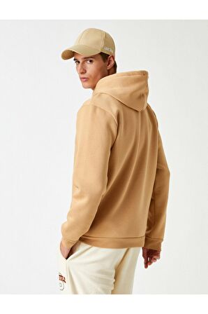 Basic Kapsonlu Sweatshirt